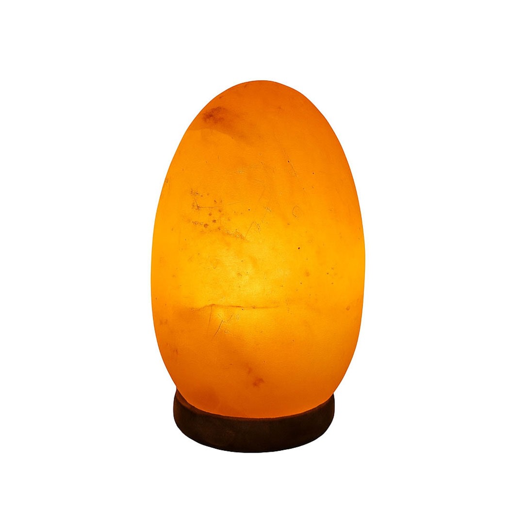 salt lamp egg shape image