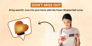 Salt Lamp Heart Shape