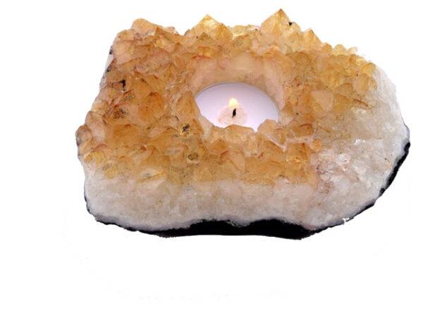 Citrine Candle Holder