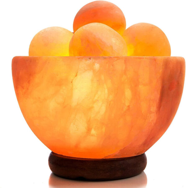 Himalayan Fire Bowl Salt Lamp With Balls, Himalayan Salt Lamps, Pink Salt Lamps, Salt Lamps, Pure Himalayan Salt Lamp,