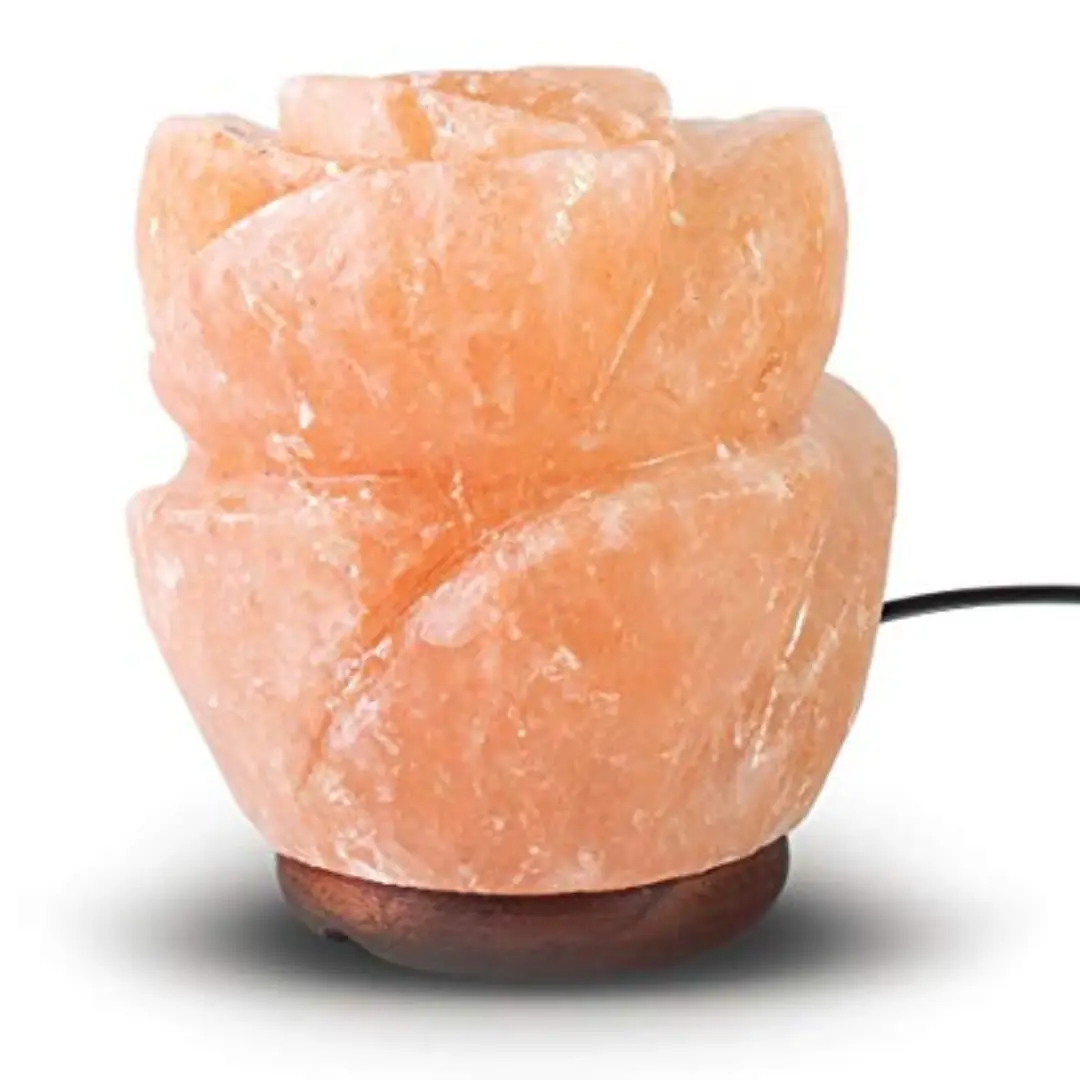 Flower USB Salt Lamp, Himalayan Salt Lamps, Pink Salt Lamps, Salt Lamps, Pure Himalayan Salt Lamp,