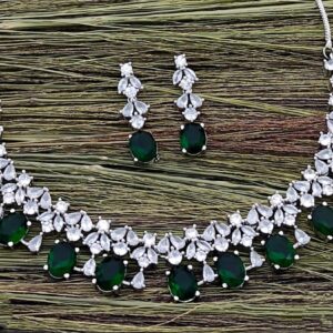 American Diamond Necklace Set