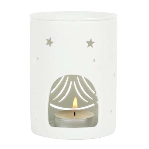 White Angel Cut Oil burner1