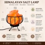 Himalayan Rock Salt Fire Effect Basket Lamp